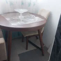 مبلمان آبی کرم ۷ نفره|مبلمان خانگی و میز عسلی|کرج, شهرک فهمیده|دیوار