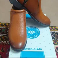 کفش نیم بوت چرم تبریز