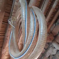 شیلنگ سیمی شفاف ژله ای مکش ۲ اینچ|ابزارآلات|کوهدشت, |دیوار