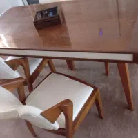 میز ناهار خوری|میز و صندلی غذاخوری|درگزین, |دیوار