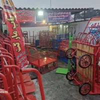 چهار چرخ دستی باربر (کارگاه تولید مستقیم)گاری حمل