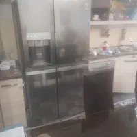 یخچال فریزر ساید بای ساید ال جی .dor in dor