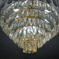 دوعدد لوستر سقفی