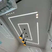 اجرای کناف پی وی سی تایل ۶۰×۶۰|خدمات پیشه و مهارت|خوانسار, |دیوار