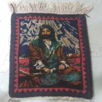 تابلو فرش دست بافت قدیمی