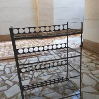 جا کفشی فلزی|جاکفشی، کمد، دراور|رشت, دروازه لاکان|دیوار