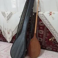 دوتار ترکمنی نو با کیف چرمی