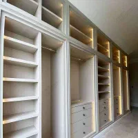 طراحی و اجرای کابینت، کمد، تخت و کلیه کارهای MDF|مصالح و تجهیزات ساختمان|بیرجند, |دیوار