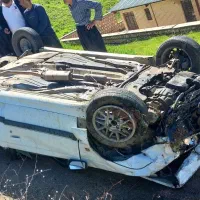 پژو پارس تصادفی