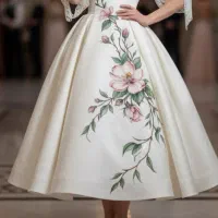 طراحی و نقاشی روی پارچه با رنگ ثابت|تابلو، نقاشی، عکس|لردگان, |دیوار