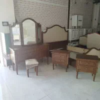 سرویس خواب/ تخت دونفره / دراور پاتختی آینه کنسول