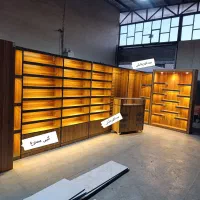 دکوردخانیاتk8قفسهk1ویترین پشت شیشه k7رگال