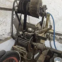 چرخ کفاشی و دستگاه سمباده