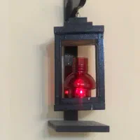 فانوس چوبی زیبا