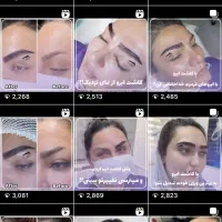 جشنواره طلایی کاشت ابرو،میکرو کاشت حرفه ای و تخصصی|خدمات آرایشگری و زیبایی|شیراز, ارم|دیوار