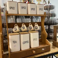 استند پاسماوری چوبی کشودار