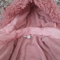 کت خارجی دخترانه بسیار گرم رنگ کالباسی