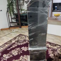 ساعت چوبی ایستاده کمدی|مبلمان خانگی و میز عسلی|آستانه اشرفیه, |دیوار