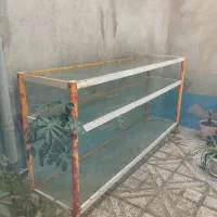 ویترین فلزی دو طبقه
