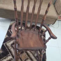 صندلی راکر چوب راش