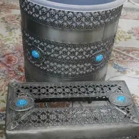 جادستمال کاغذی و سطل زباله