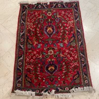 قالیچه دستبافت لاکی قدیمی