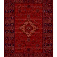 فرش مراکشی قرمز جدید،تعویض فرش کهنه با نو