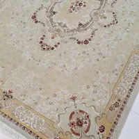 دو تخته فرش6متری کرم رنگ