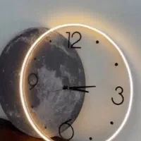 ساعت پر  و ماه