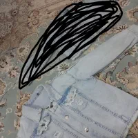 کراپ کت جین و سارافن