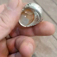 انگشتر باباقوری تک چشم|کلکسیون اشیاء عتیقه|گلپایگان, |دیوار