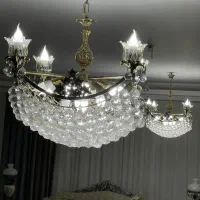 لوستر برنز|لوستر و چراغ آویز|تبریز, |دیوار