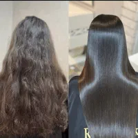 مدل کراتین پروتئین میکروبلیدینگ خطچشم شیدلب رنگ مو