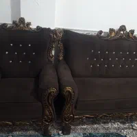 مبل سلطنتی ۷نفر در حد نو|مبلمان خانگی و میز عسلی|گنبد کاووس, |دیوار