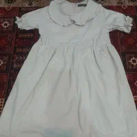 پیراهن کتان دخترانه بهاره