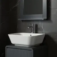 ست کابینت و روشویی مدل F12 به همراه آینه