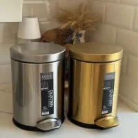 سطل پدالی استیل لیمون