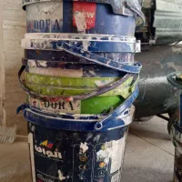 سطل خالی رنگ محکم