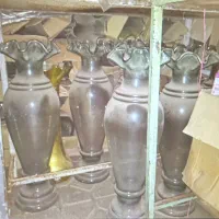 گلدان شیشه ای سالنی
