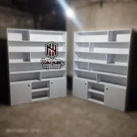 طراحی و تولید انواع کتابخانه سفارشی|کتابخانه، شلف، قفسههای دیواری|رشت, آب و برق|دیوار