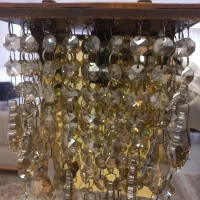 دیوارکوب با آویز الماس