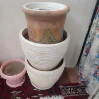 گلدان بزرگ سفالی