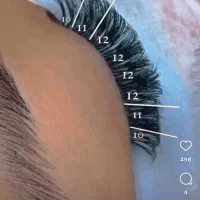 نیاز ب مدل برای اکستنشن مژه