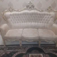 فروش مبل سلطنتی ۹ نفره تمام‌چوب راش