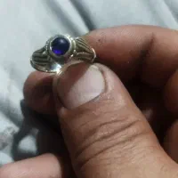 انگشتر نقره دست دلبر