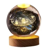 چراغ خواب مدل گوی کهکشانی کریستالی