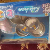 اسباب بازی دخترانه نو یخچال و گاز و ظروف استیل|اسباب‌بازی بچه|شیراز, کوشک میدان|دیوار