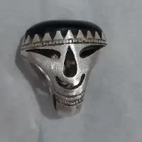 نقره.انگشتر نقره .با عقیق سلیمانی|جواهرات|گرگان, |دیوار