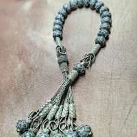 تسبیح نقره عثمانی ۳۵.۲۸ گرم