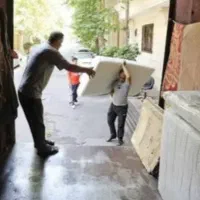 باربری اثاث با کارگر با دسته بندی نیسان وانت وخاور